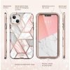 Supcase Cosmo Etui 360 z Ochroną Ekranu do iPhone 14 Plus / 15 Plus Marble
